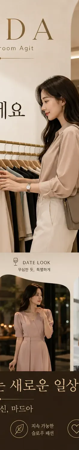 마드아 데이트·촬영 스타일 코디